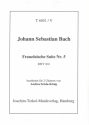 Franzsische Suite Nr.5 BWV816 fr 2 Gitarren 2 Spielpartituren