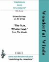 Sullivan, A., The Sun, Whose Rays (Mikado) 3 Flutes, A, B