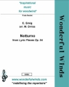 Grieg, E., Notturno (Lyric Pieces) Fl1/Pc, 3 Flutes, A, B