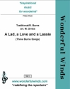 Traditional/ Burns, R., A Lad, a Love and a Lassie Pc, 4 Flutes, A, B