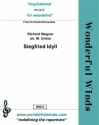 Wagner, R., Siegfried Idyll Pc, 4 Flutes, 2 A, 2 B, CA, Cbs, DCbs.