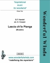 Handel, G.F., Lascia ch'Io Pianga 2 Oboes, CA