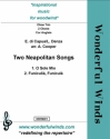 di Capua/Denza, Two Neapolitan Songs 2 Oboes, CA