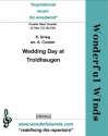 Wedding Day at Troldhaugen for 2 oboes, cor anglais, bass oboe score and parts