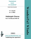 Hallelujah Chorus from 'Messiah' for 3 oboes, 1-2 cor anglais or bassoon, 2 bassons and contrabassoon score and parts