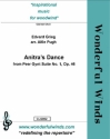 Grieg, E., Anitra's Dance (Peer Gynt) Eb Cl, 3 Bb Clarinets, A, B