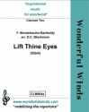 Mendelssohn, F., Lift Thine Eyes (Elijah) 3 Bb Clarinets