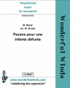 Ravel, M., Pavane pour une infante dfunte 4 Bb Clarinets, A, B.