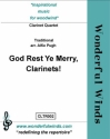 Traditional, God Rest Ye Merry, Clarinets! 3 Bb Clarinets, B