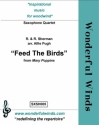 Sherman, R./ Sherman, R., Feed The Birds (Mary Poppins) SATB