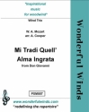 Mozart, W.A., Mi Tradi Quell' Alma Ingrata Ob, Bb Cl, Bassoon