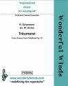 Schumann, R., Trumerei 3 Flutes, 3 Bb Clarinets, Bs Cl.