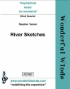 Tanner, S., River Sketches Fl, 2 Bb Clarinets, A Sax