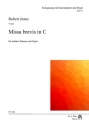 Missa brevis in C fr mittlere Stimme und Orgel