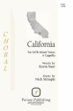 Nick Strimple, California SATB a Cappella Choral Score