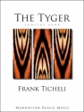 Ticheli, Frank, The Tyger Blasorchester Partitur, Stimmensatz