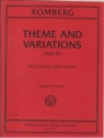 Sigmund Romberg, Theme and Variations Cello and Piano Book & Part[s]