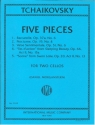 Pyotr Ilyich Tchaikovsky, Five Pieces Cello Duet Book & Part[s]