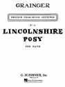 Lincolnshire Posy for concert band score