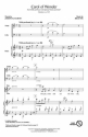 Brad Nix, Carol of Wonder SATB, Violin and Cello Chorpartitur