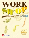 Fons van Gorp, Work Swop Trombone / Euphonium BC/TC Buch + Online-Audio