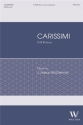 J. Aaron McDermid, Carissimi SATB a Cappella Chorpartitur