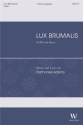 Nathaniel Adams, Lux Brumalis SATB, Clarinet and Piano Chorpartitur