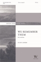 Susan LaBarr, We Remember Them SSAA and Piano Chorpartitur