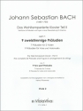 Bach, Johann Sebastian, Wohltemperiertes Klavier Teil 2, Heft 7: Zweis fr Bratsche solo Viola 2  (mit Partnerstimme in Kleindruck)