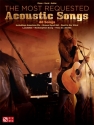 HL00001518 The most requested acoustic songs for piano, vocal and guitar Songbook