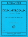 Lili Boulanger, Deux Morceaux Klarinette und Klavier Buch + Einzelstimme(n)