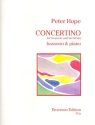 Concertino  for bassoon and orchestra for bassoon and piano