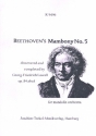 Beethoven's Mambony no.5 op.84abcd fr Zupforchester Partitur