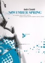 November Spring fr 4-5 Saxophone Partitur und Stimmen