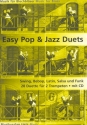 Easy Pop and Jazz Duets (+CD) fr 2 Trompeten Spielpartitur