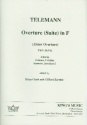 Ouvertre (Suite) in F TWV 55:F11 (Alster-Ouverture) for 4 horns, 2 oboes, 2 violins, bassoon, (continuo) score