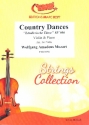 Country Dances  KV606 fr Violine und Klavier