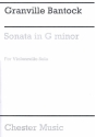 Sonata In g Minor for violoncello archive copy