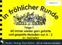 In frhlicher Runde Band 1: fr Blasorcheter 3. Stimme in F (Horn)