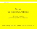 Musik fr feierliche Anlsse: Posaune 3 in B