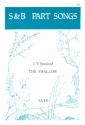 The Swallow for mixed chorus a cappella score