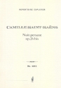 Nuit persane op.26bis fr Soli, gem Chor und Orchester Studienpartitur (frz)