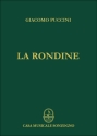 La Rondine   Oper completa riduzione per canto e pianoforte (it)