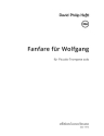 Fanfare fr Wolfgang fr Piccolo-Trompete solo