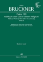 Halleluja! Lobet Gott in seinem Heiligtum WAB 38 fr Sopran Solo, gem Chor und Orgel Partitur