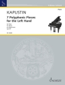 7 Polyphonic Pieces for the Left Hand op. 87 for piano