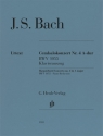 Cembalokonzert A-Dur Nr. 4  BWV 1055 fr Cembalo und Orchester Klavierauszug