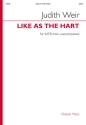 Like as the Hart SATB Choral Score