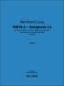 DW16.4 - Songbook I.4 (2004/2020 for voice, saxophone, E-guitar, keyboard, drum set score and parts