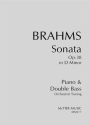 Sonata in D Minor op.38 for piano and double bass (orchestral tuning)